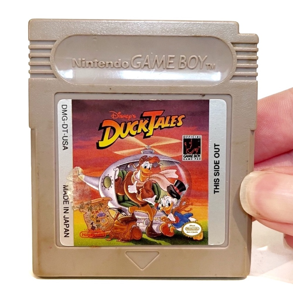 Nintendo Game Boy Game Pak Pack 1990 Disney Duck Tales Game Donald Duck Japan